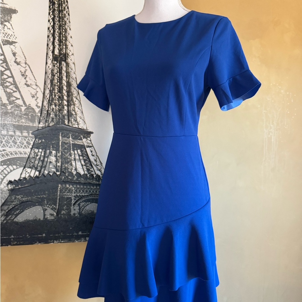 Altar'd State Vibrant Blue Midi Dress